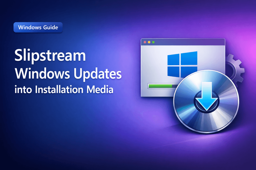 slipstream windows updates