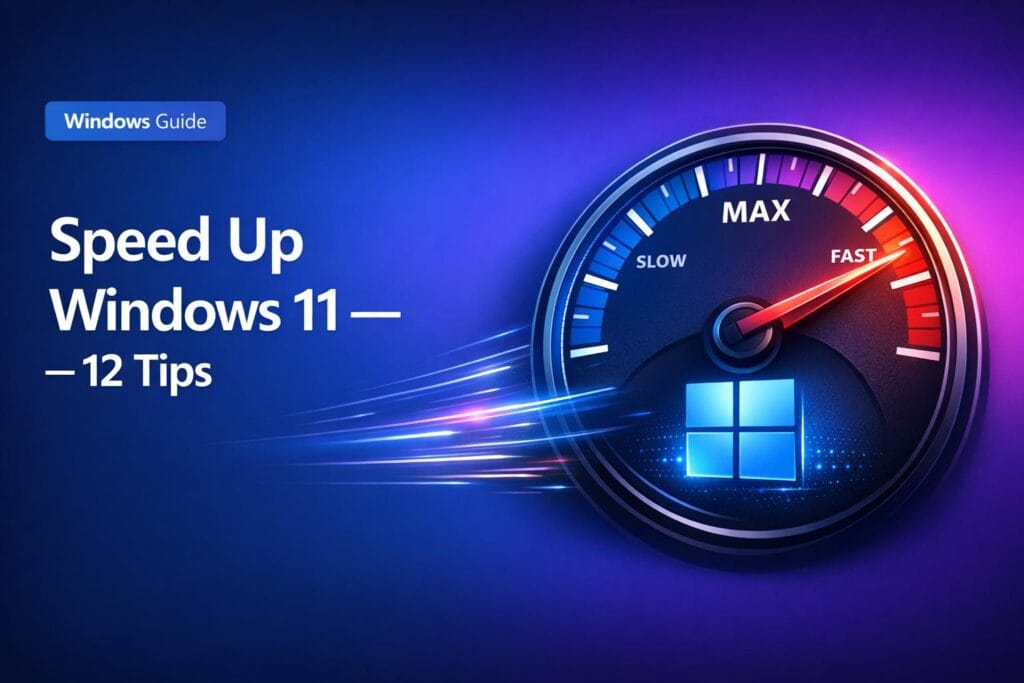 Speed Up Windows 11