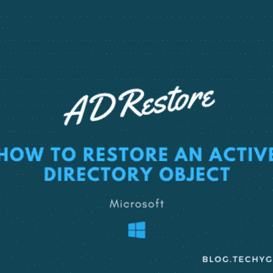 ADRestore