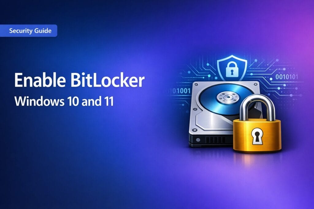 Enable BitLocker