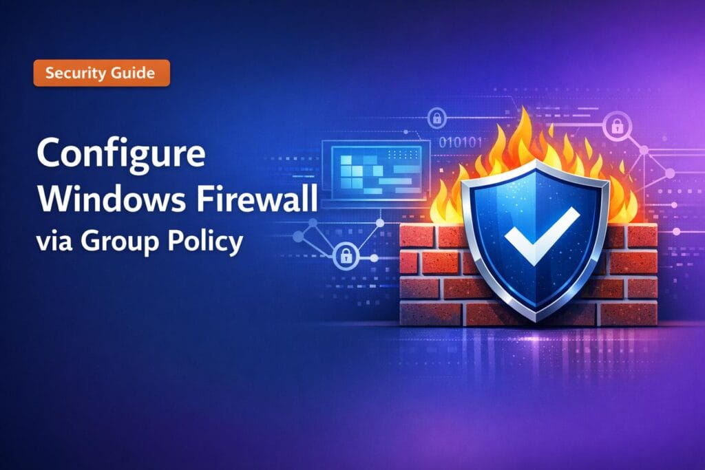 Windows Firewall Group Policy