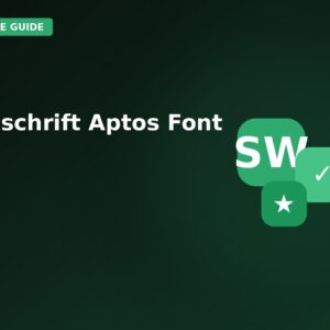 Bahnschrift Aptos Font