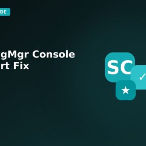 ConfigMgr Console Report Fix