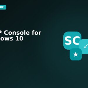 DHCP Console for Windows 10