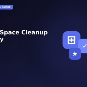 Disk Space Cleanup Utility