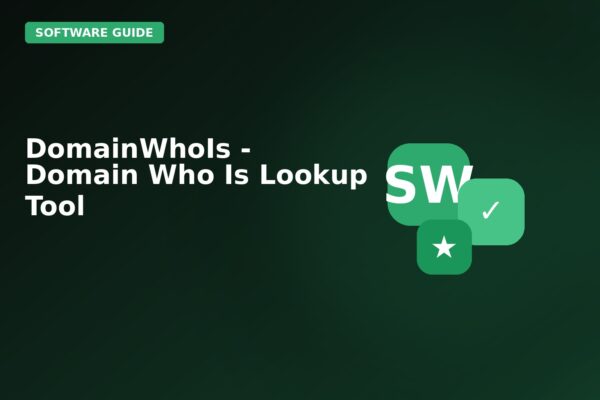 domainwhois domain who is lookup tool