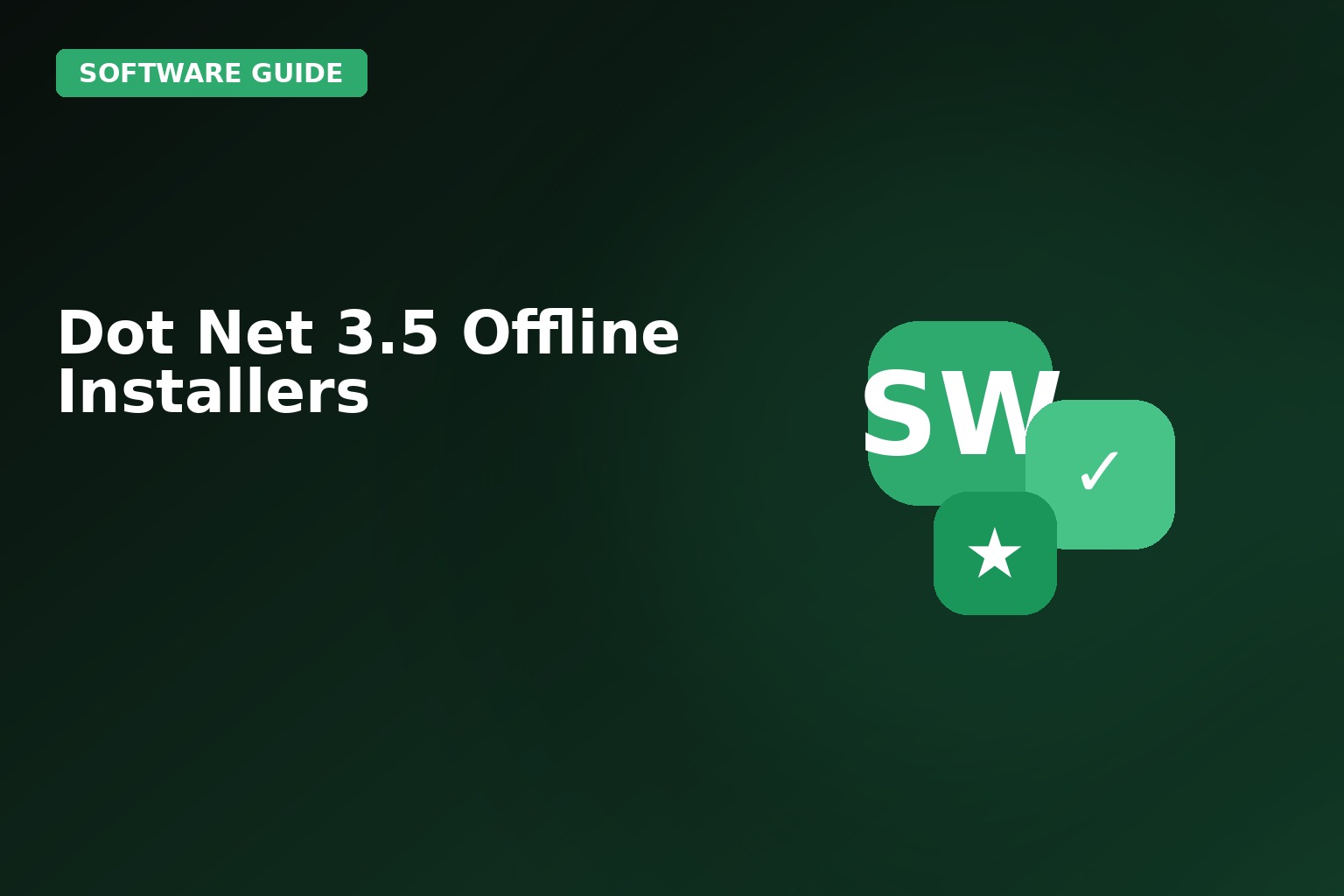 Dot Net 35 Offline Installers
