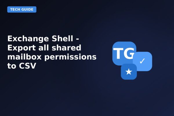 exchange shell export all shared mailbox permissions to csv