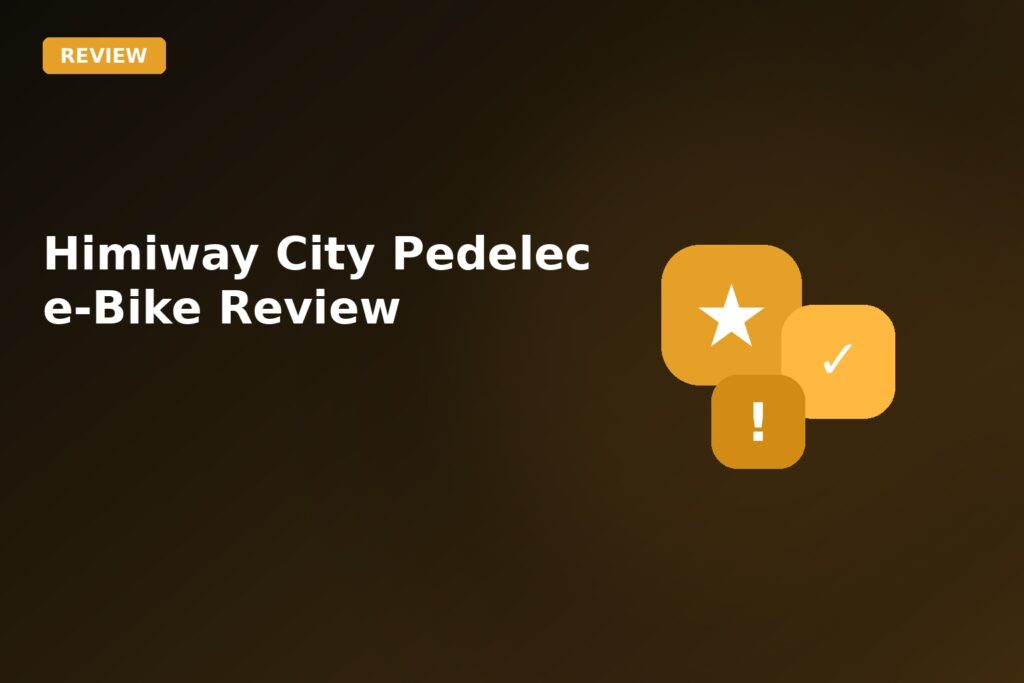Himiway City Pedelec E Bike Review
