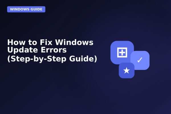 how to fix windows update errors step by step guide