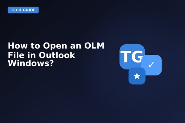 how to open an olm file in outlook windows