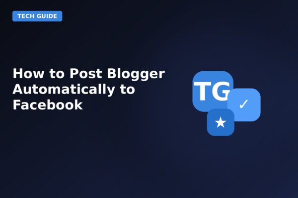 how to post blogger automatically to facebook