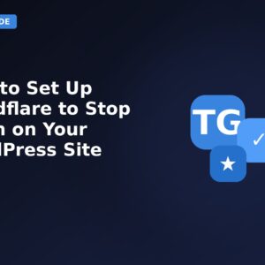how to set up cloudflare to stop spam on your wordpress site How To Set Up Cloudflare To Stop Spam On Your Wordpress Site