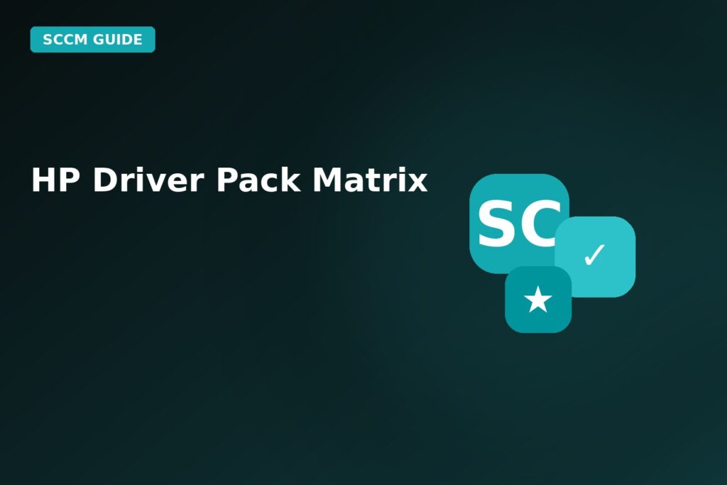 Hp Driver Pack Matrix