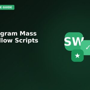 Instagram Mass Unfollow Scripts