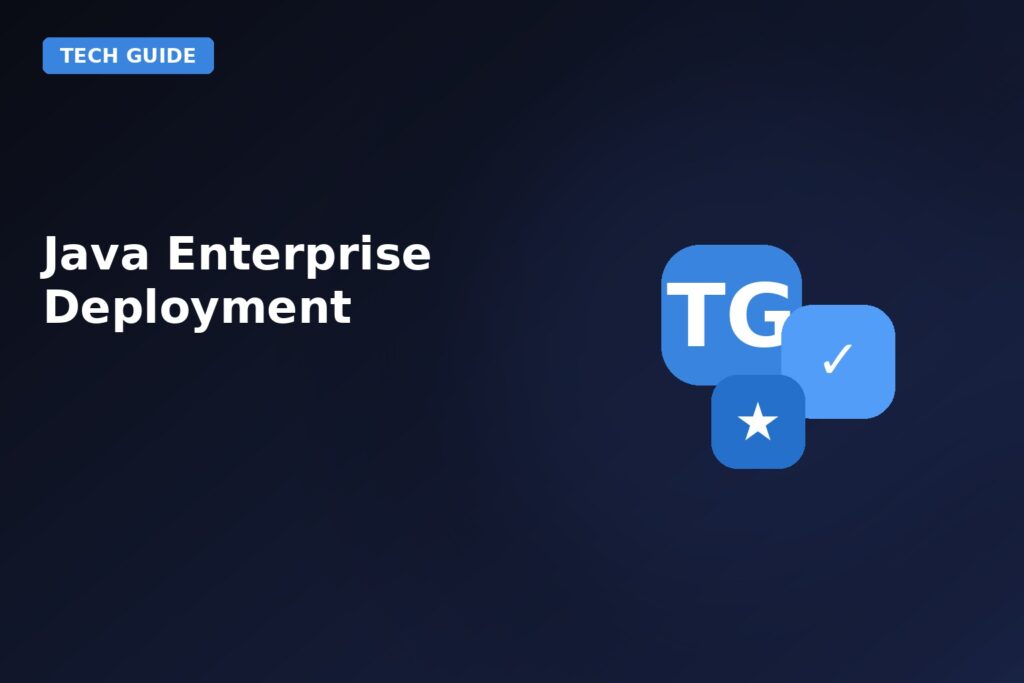 Java Enterprise Deployment