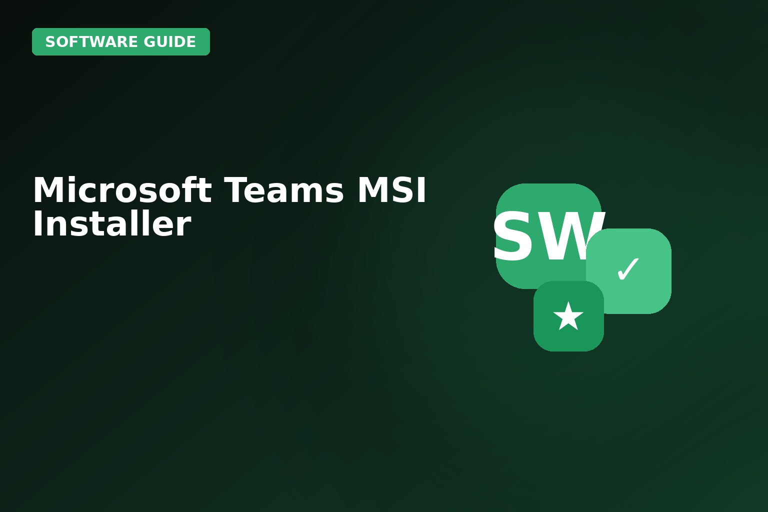 Microsoft Teams MSI Installer