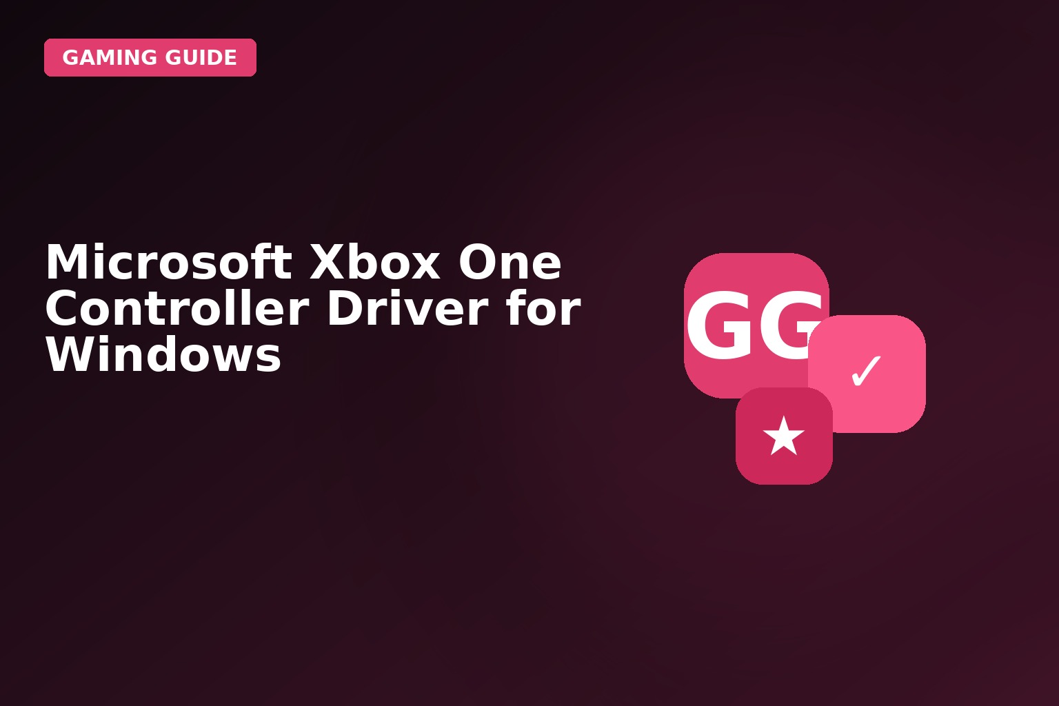 Microsoft Xbox One Controller Driver For Windows