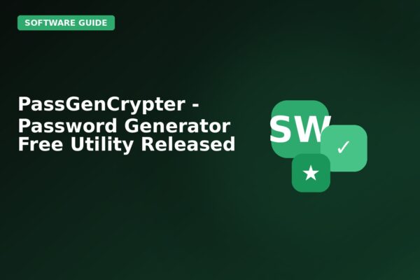 passgencrypter password generator free utility released