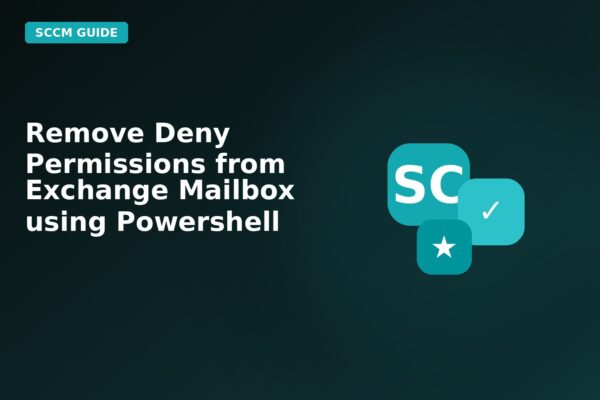 remove deny permissions from exchange mailbox using powershell