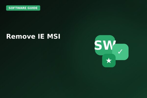 remove ie msi