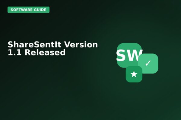 sharesentit version 11 released