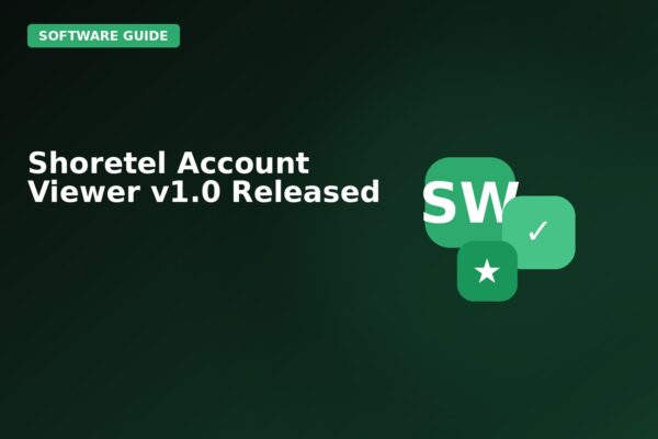 shoretel account viewer v10 released