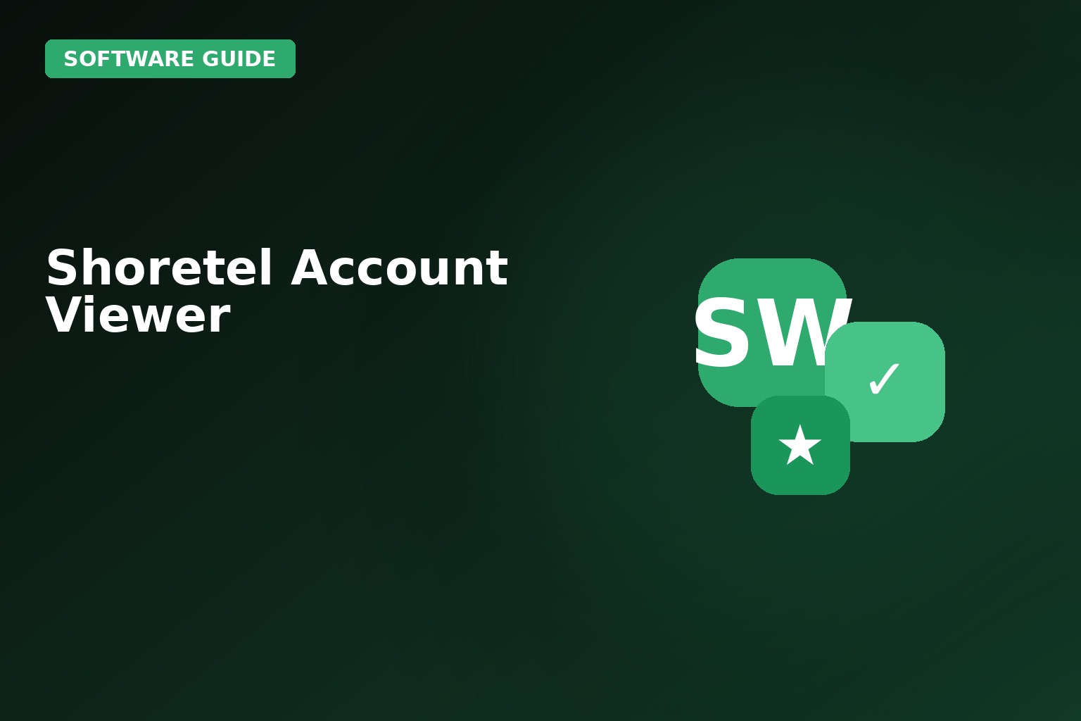 Shoretel Account Viewer