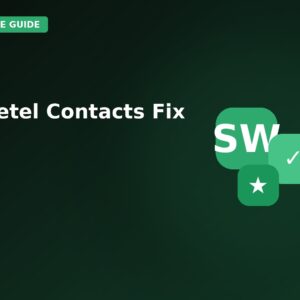 Shoretel Contacts Fix