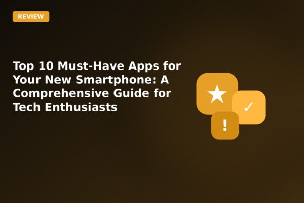 top 10 must have apps for your new smartphone a comprehensive guide