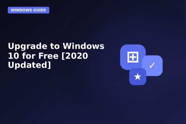 upgrade to windows 10 for free 2020 updated