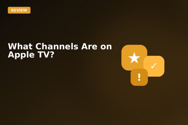 what channels are on apple tv