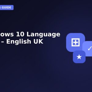 Windows 10 Language Pack β English UK
