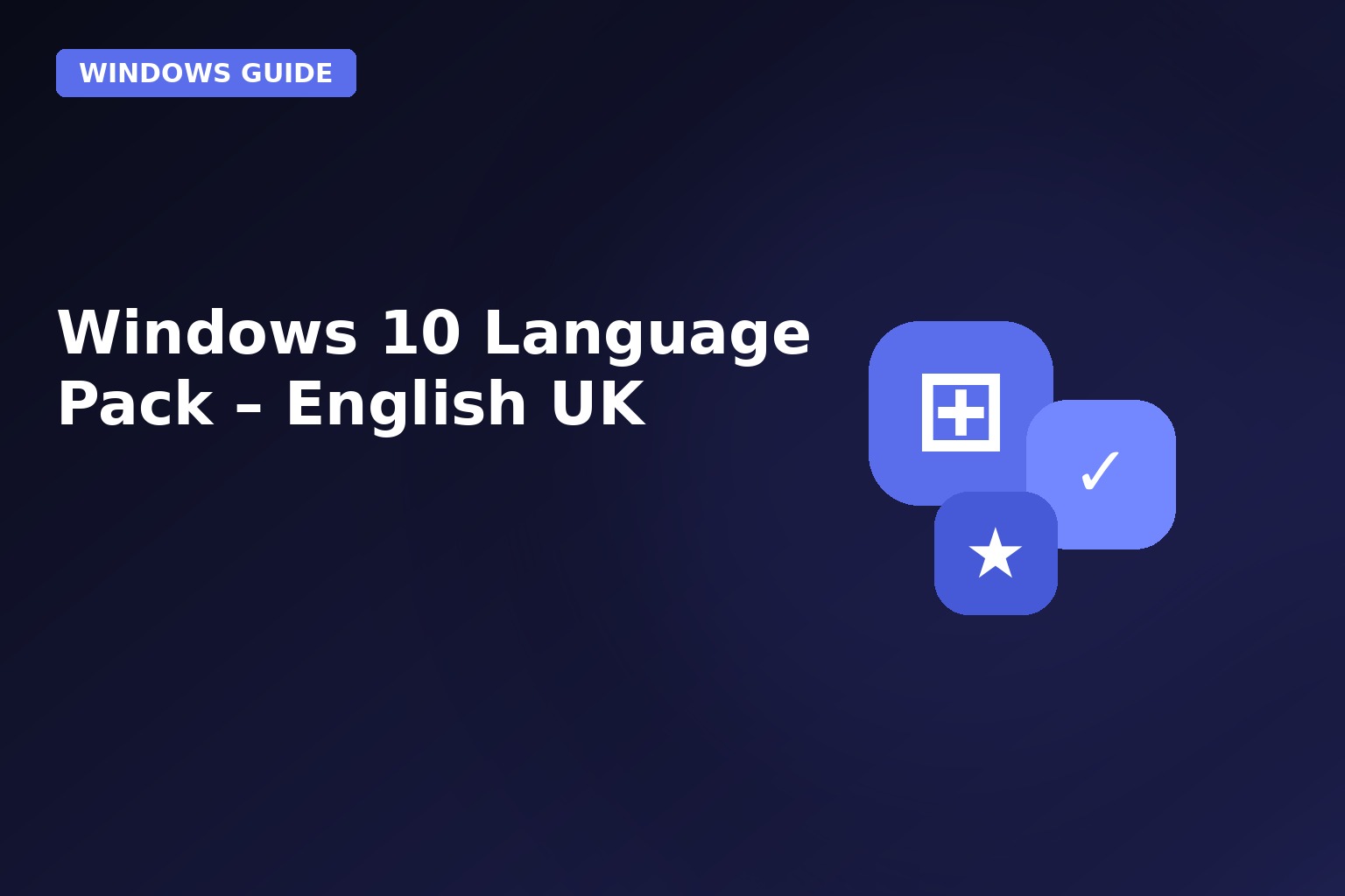Windows 10 Language Pack English Uk