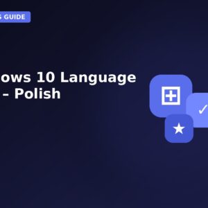 Windows 10 Language Pack β Polish