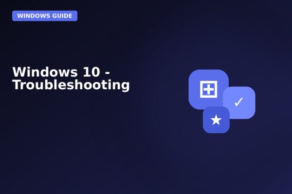 windows 10 troubleshooting