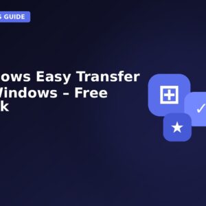 Windows Easy Transfer for Windows – Free eBook