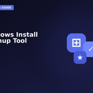 Windows Install Cleanup Tool