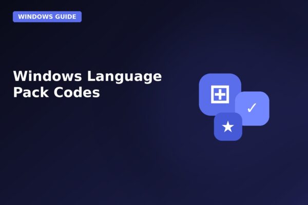 windows language pack codes