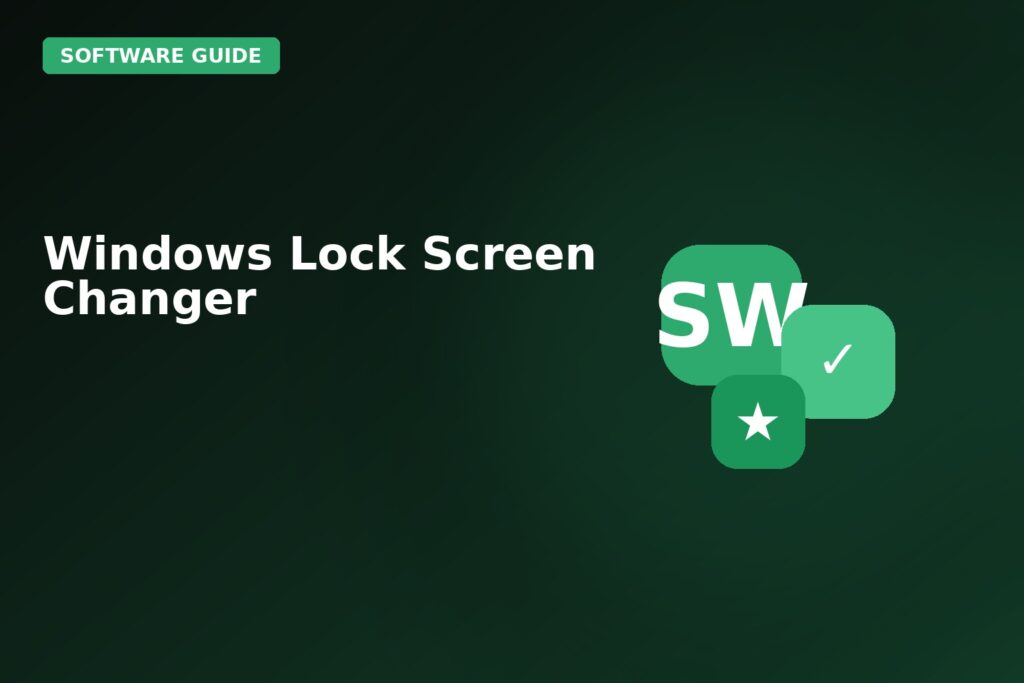 Windows Lock Screen Changer