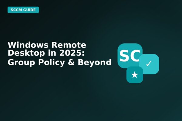windows remote desktop in 2025 group policy beyond