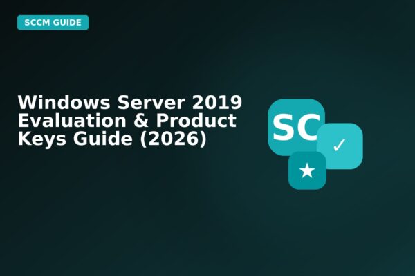 windows server 2019 evaluation product keys guide 2026