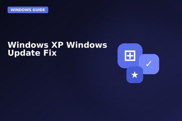 windows xp windows update fix