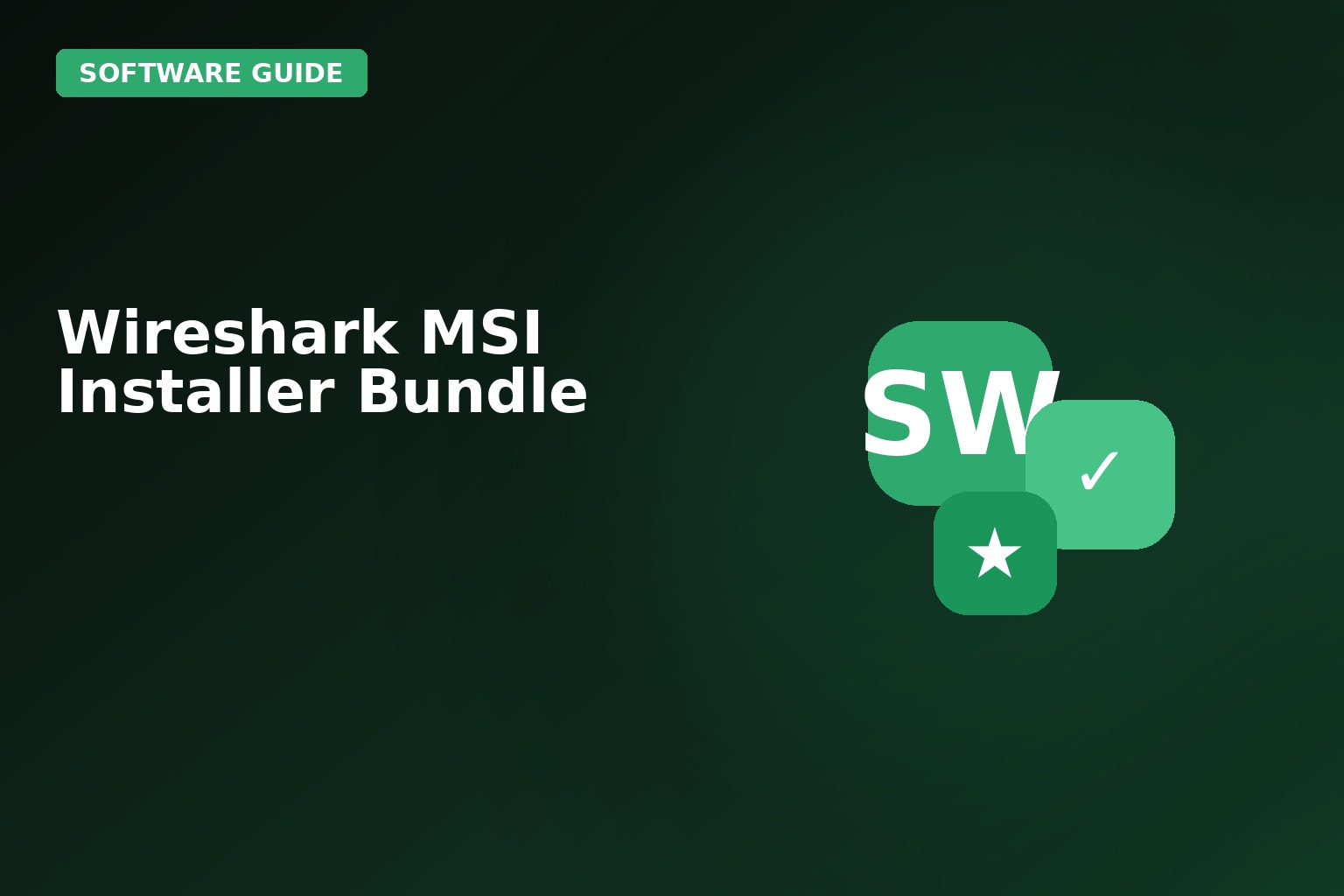 Wireshark MSI Installer Bundle