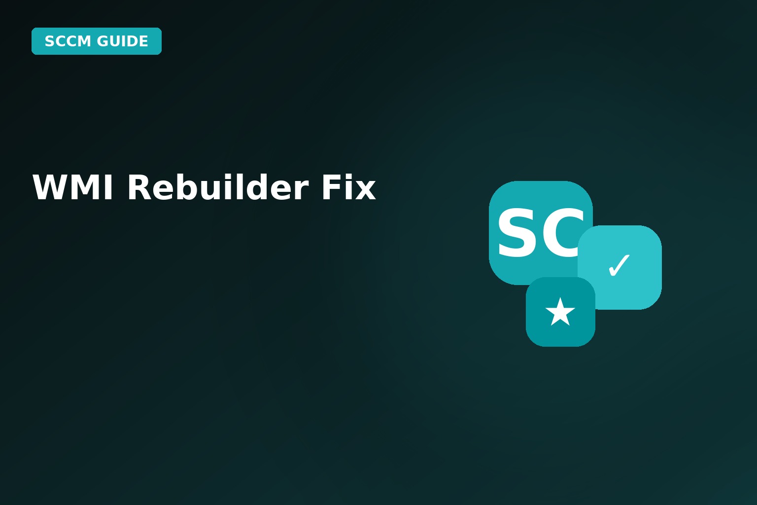 WMI Rebuilder Fix