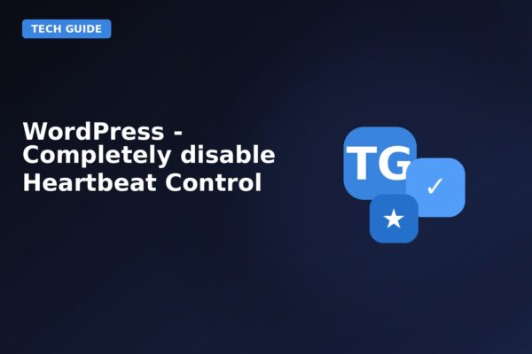 wordpress completely disable heartbeat control