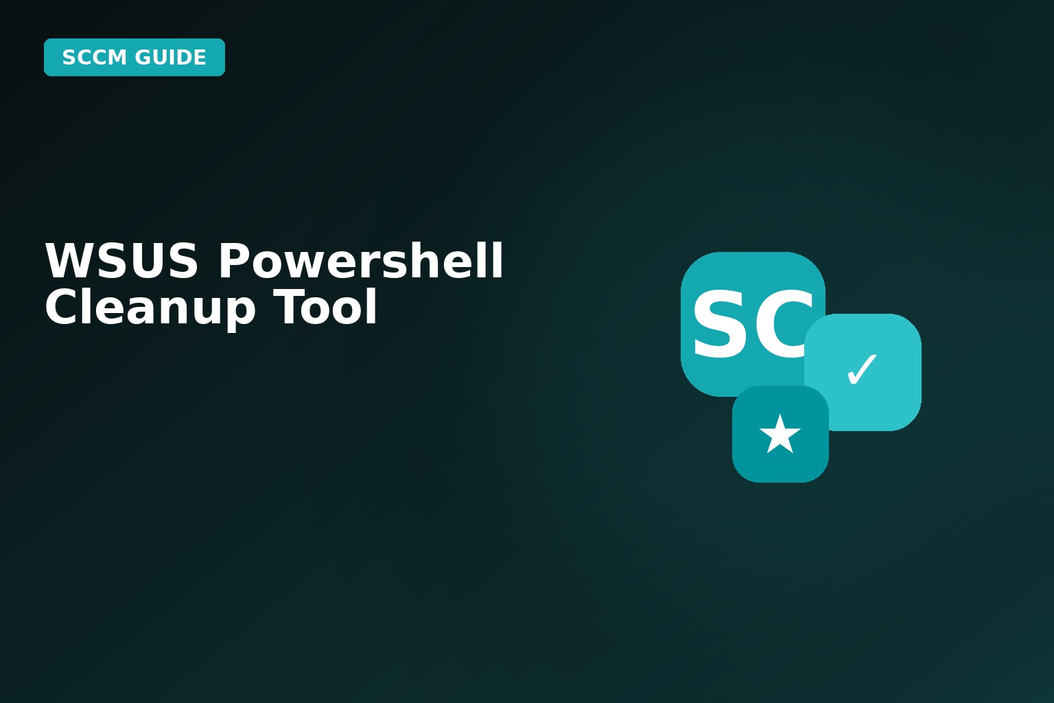 Wsus Powershell Cleanup Tool