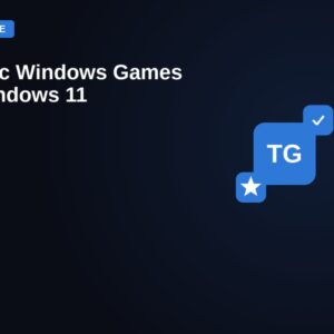 Playing classic Windows games on Windows 11 - TechyGeeksHome