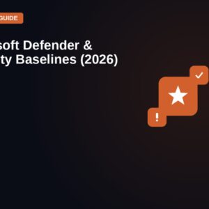 Microsoft Defender and security baselines 2026 illustration