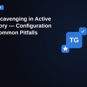 DNS Scavenging in Active Directory. Configuration and Common Pitfalls. Featured image